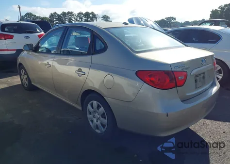 2007 Hyundai Elantra Gls/Limited/Se from USA, damaged, VIN KMHDU46D37U251052